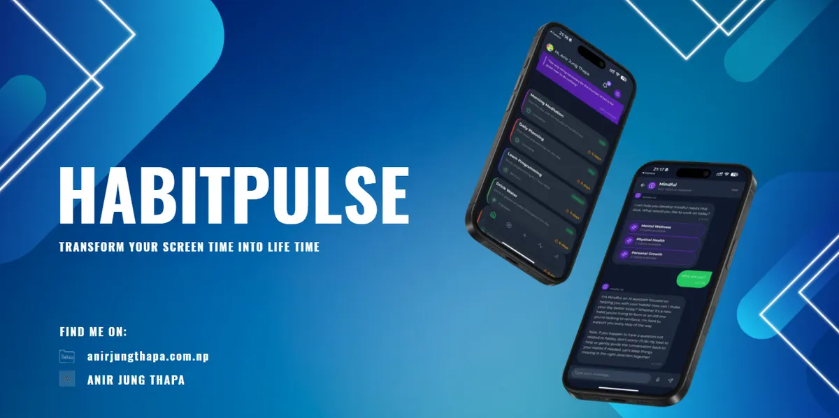 Habit Pulse interface